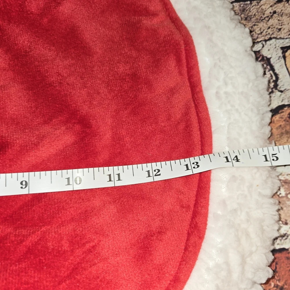 Festive Red Dog Santa Costume